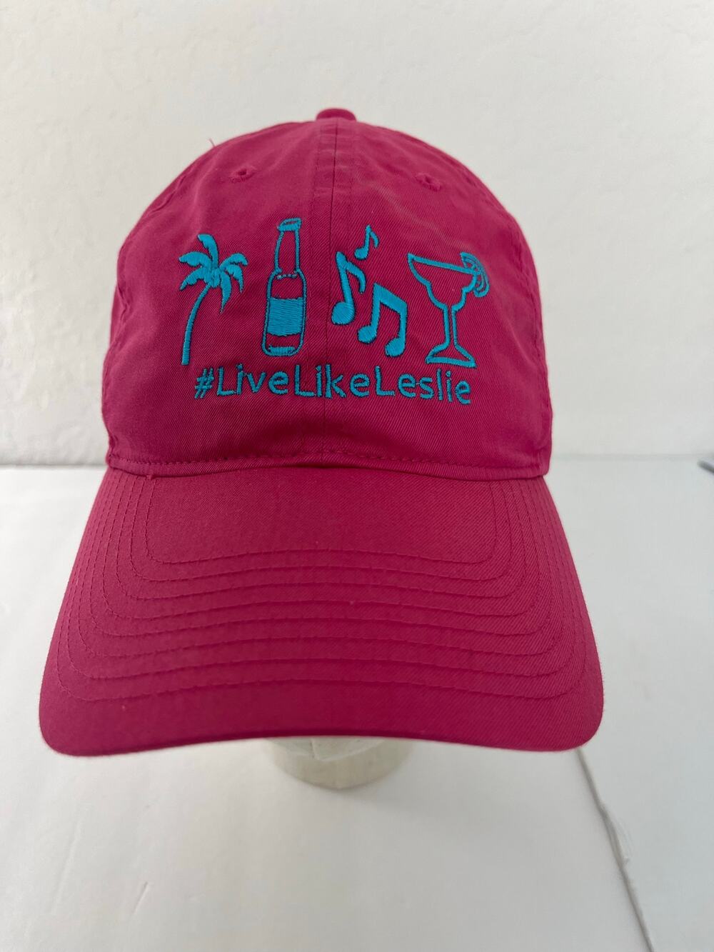 Nike Heritage86 Dri-FIT #LiveLikeLeslie Pink Baseball Cap Hat Adjustable